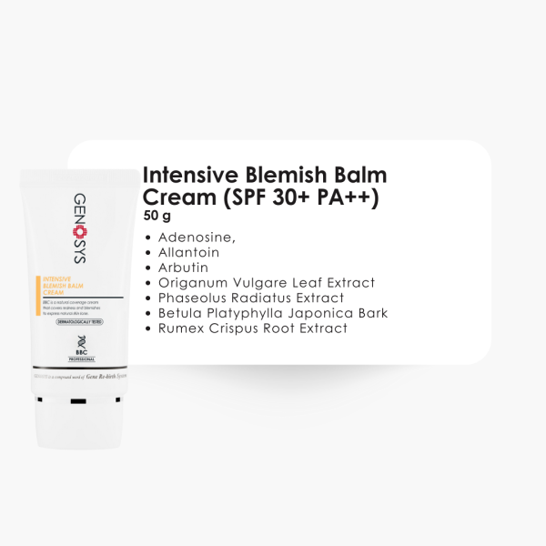 Genosys BBC Blemish Balm Cream 30 Spf Renkli Güneş Koruyucu - Görsel 2