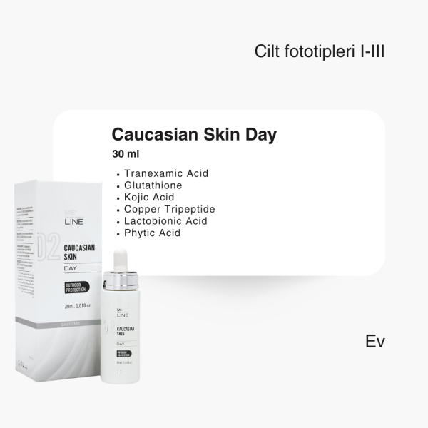 MeLine Caucasian Skin Day 30 ml - Görsel 2