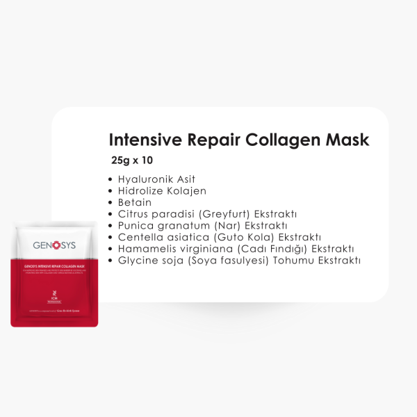 Genosys Intensive Repair Collagen Mask - Görsel 2