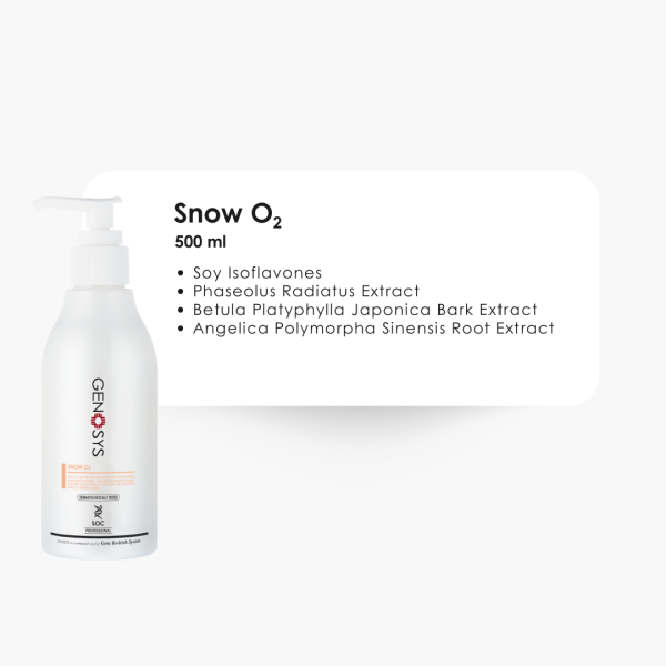 Genosys Snow O2 Cleanser -SOC  500 ML - Görsel 2