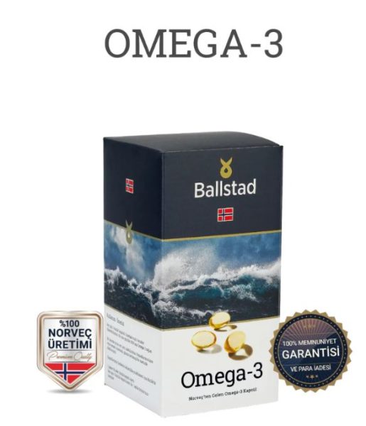 Ballstad Omega-3 (Saklama Kutulu) Balık Yağı Aylık 93 Adet - Görsel 2